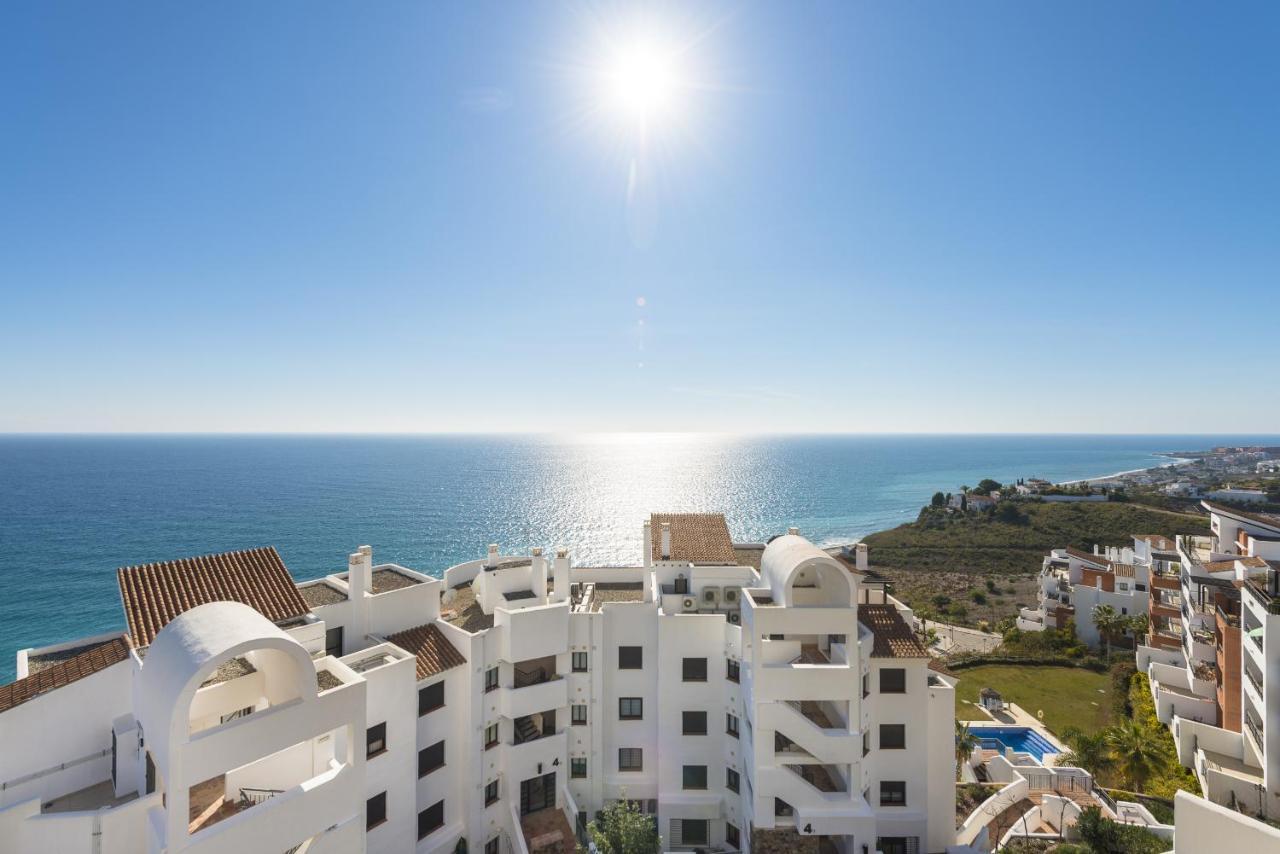Precioso Apartamento 1 Dormitorio Con Vistas Mar Frontal Torrox Exterior photo