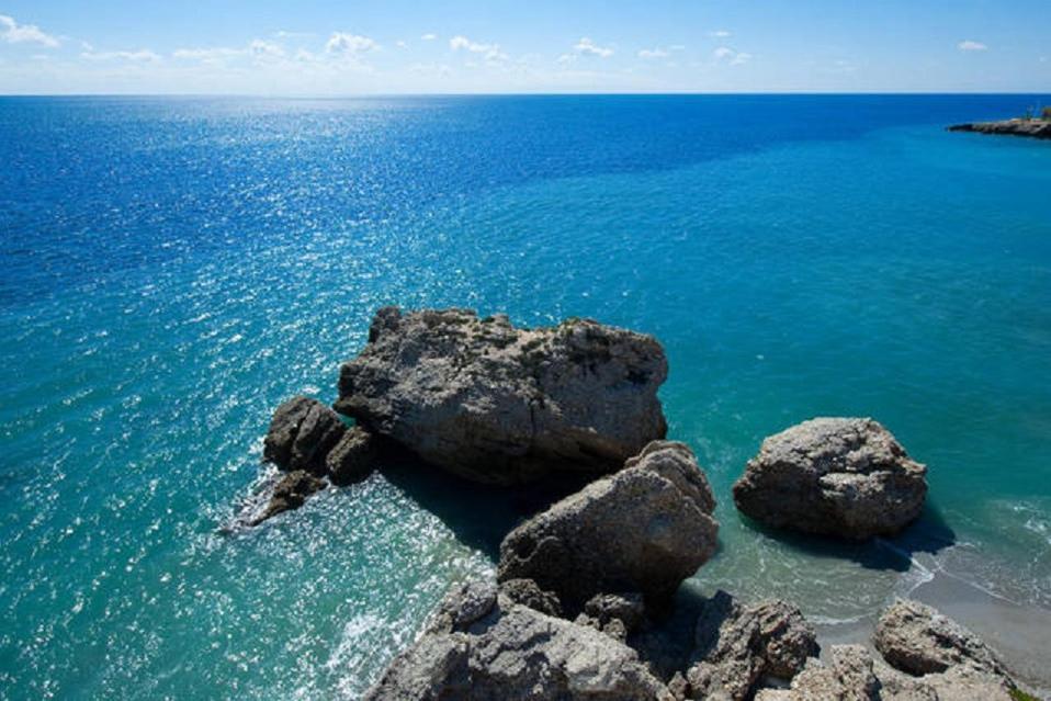 Precioso Apartamento 1 Dormitorio Con Vistas Mar Frontal Torrox Exterior photo